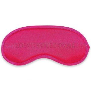 Маска для сна Стандарт-35 однотонная малиновая Малиновый, 20х8