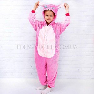 Розовый Кигуруми Стич для детей