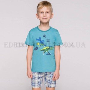 Детская пижама для мальчика на лето хлопок Damian , Рост 104