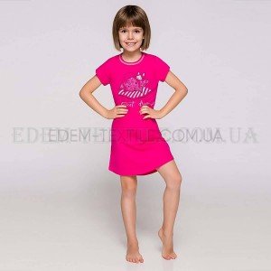 Ночнушка для девочки с коротким рукавом Matylda , Рост 104