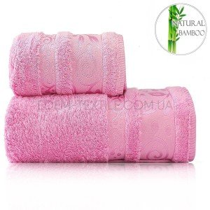 Полотенце бамбуковое Sikel Bamboo Organic Розовый, 50х90