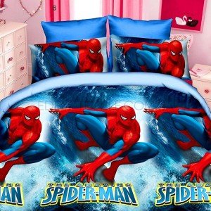 Постельное белье для мальчика Человек паук R8662 , Полуторный