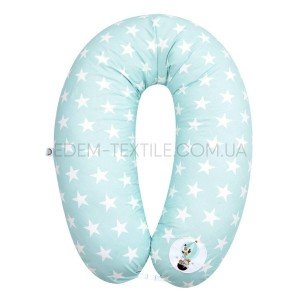 Подушки для кормления ребенка Звездочки Идея Ментоловый, 30х190