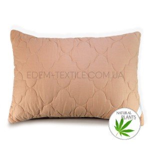 Подушка натуральная из волокна конопли Hemp Line Бежевый, 50х70