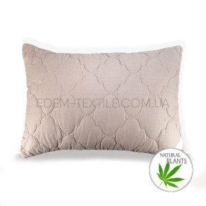 Подушка детская из волокна конопли Hemp Line Бежевый, 40х60 Подушка детская из волокна конопли Hemp Line Бежевый, 40х60