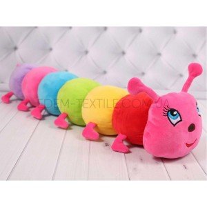 Детская обнимашка подушка Гусеница ТМ Копиця , 55х11х9
