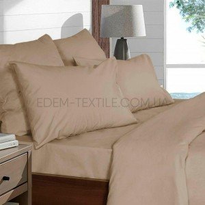 Наволочка 70х70 Бязь Ярослав кава з молоком 04 , 70х70-1шт