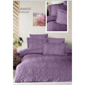 Постельное белье жаккард сатин Damask Murdum , Евро