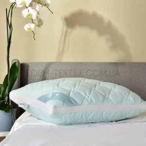 Подушка гипоаллергенная с дышащим бортом Present Мята, 50х70 Подушка гипоаллергенная с дышащим бортом Present Мята, 50х70