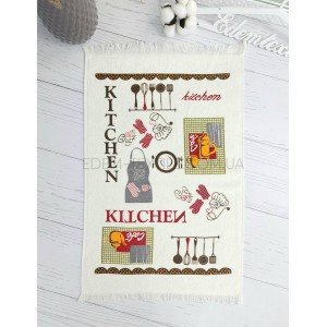 Полотенце кухонное с бахромой Akipek Kitchen , 40х60