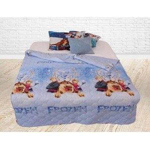 Стеганое детское покрывало Frozen R8685 Tag , 160х212