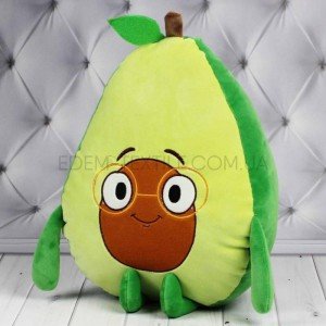 Игрушка подушка Авокадо Пуся в очках Копица , 27х25х15