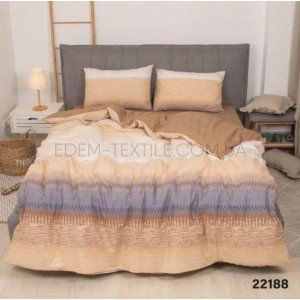 Комплект постельного белья из Ранфорса Viluta 22188 , Полуторный