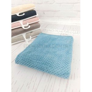 Полотенце для лица и тела Соты Colorful Home Бирюзовый, 50х90