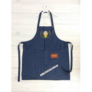 Фартук на подарок Доброго вечора ми з України Джинс, 72х78