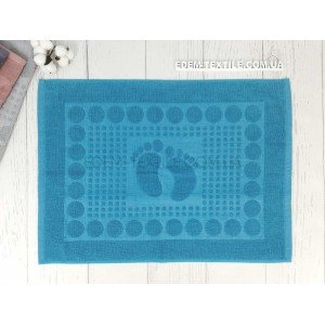 Махровое Полотенце коврик для ног Ножки Colorful , 50х70