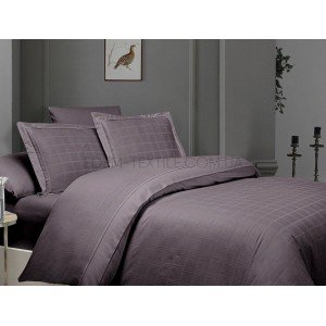 Постельное Белье Сатин Deluxe Royce Lilac , Евро