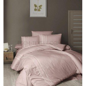 Постельное Белье Люкс Сатин Жаккард Alfa , Евро