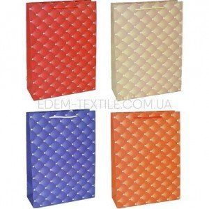 Пакет бумажный для упаковки подарков 3104 , 18х23х10