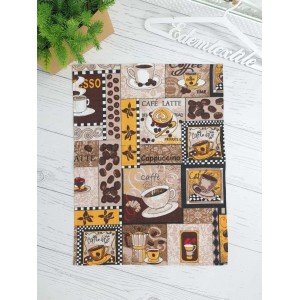 Полотенце для рук Кофе и Кофейные Зерна , 45х60
