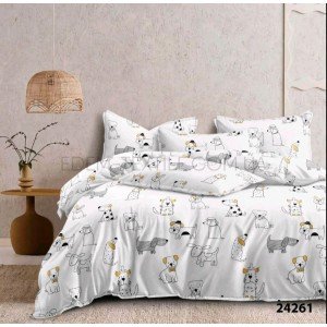Комплект белья для подростка Собачки 24261 , Полуторный