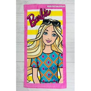 Пляжное полотенце для девочек Кукла Барби , 70х140
