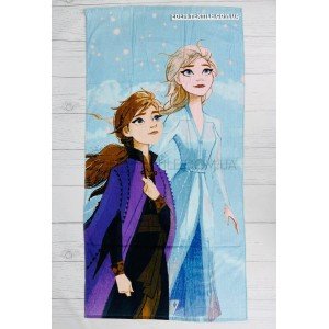 Полотенце Frozen Холодное Сердце Анна и Эльза , 70х140