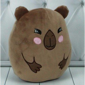 Мягкая Игрушка Кругляш Капибара Копиця , 14х19х24