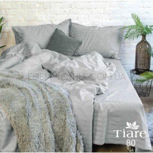 Постельное белье Страйп Сатин в полоску Tiare 80 , Полуторный