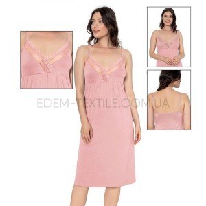 Ночная рубашка на бретелях вискоза Cotpark 18266