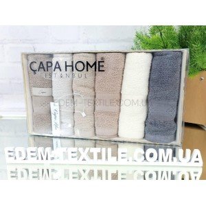 Набор салфеток для рук на подарок Capa Home , 30х50-6шт