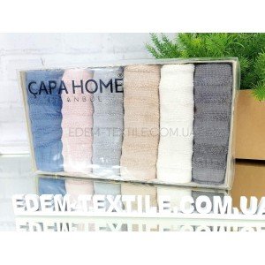 Подарочный набор салфеток для рук Capa Home , 30х50-6шт