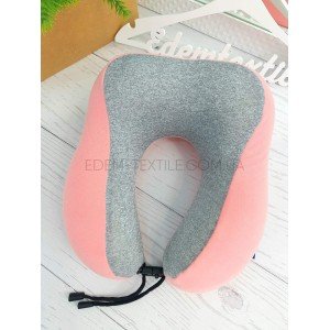 Подушка рогалик для путешествий Colorful 9311 Розовый, 25х30 Подушка рогалик для путешествий Colorful 9311 Розовый, 25х30