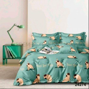 Комплект белья Мопсики Подростковый 24274 , Полуторный