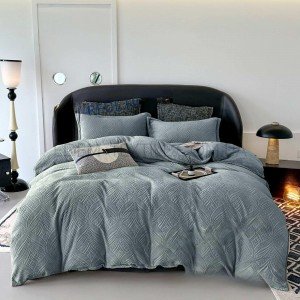 Постельное белье из плюшевого велюра Узор , Евро