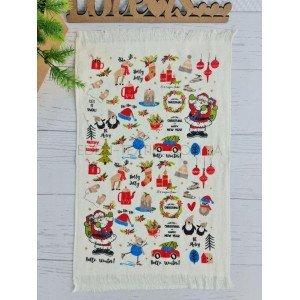 Новогоднее кухонное полотенце Happy New Year , 40х60