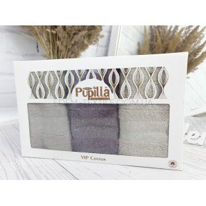 Бамбуковый набор кухонных салфеток Pupilla , 30х50-3шт