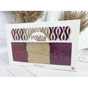 Набор кухонных полотенец Бамбук Турция Pupilla , 30х50-3шт