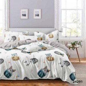 Комплект белья Собачки Подростковый 24291 , Полуторный
