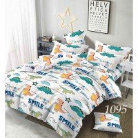 Постельный комплект подростковый Динозавры 1095 , Полуторный