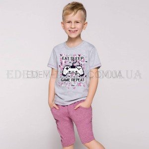 Детская пижама для мальчика на лето Alan , Рост 110