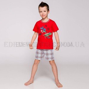 Детская пижама для мальчика с шортами Damian , Рост 98