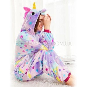 Пижама Кигуруми Единорог звезда , Рост 163-175 (L)