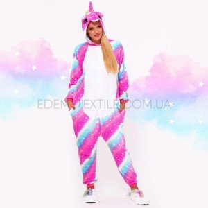 Кигуруми костюм Единорог Звезда Strip Star , Рост 153-165 (M)