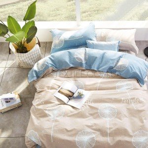 Постель с одуванчиками Ранфорс Viluta 19008 , Евро