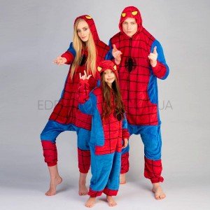 Взрослый Kigurumi Костюм Пижама Человек Паук , Рост 170-185 (XL)
