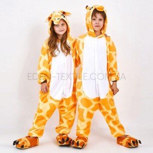 Детский Кигуруми Костюм для дома Жираф , Рост 130