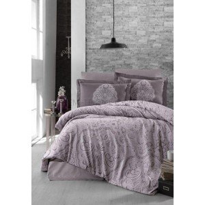 Постельное белье из сатина Milena Lavender , Евро