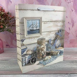 Пакет для упаковки подарка бумажный Anchor , 31x42x12