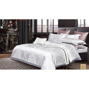 Постельное белье Bella Villa сатин жаккард J-0069 , Семейный